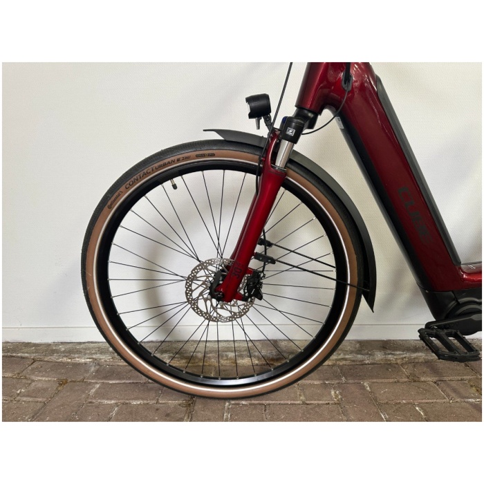 Cube Supreme Wijnrood En Zwart Dames-53 cm - Afbeelding 2