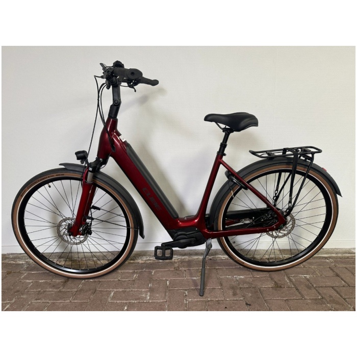 Cube Supreme Wijnrood En Zwart Dames-53 cm