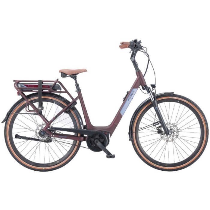 Pegasus Siena E7F Belt NL 500Wh Dark Red Matt Wave