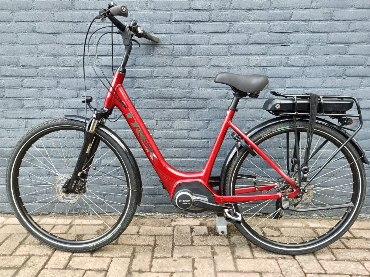 Trek Verve+ 1 Lowstep 500Wh 12750km Rage Red Dames-50 cm - Afbeelding 2