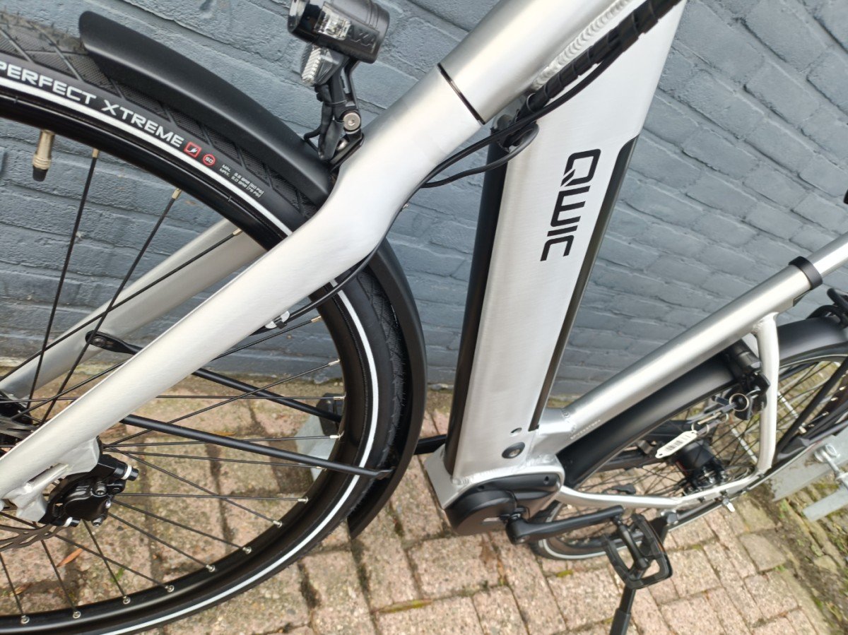 Qwic MN7 540Wh 50CM Zilver Dames - Afbeelding 7