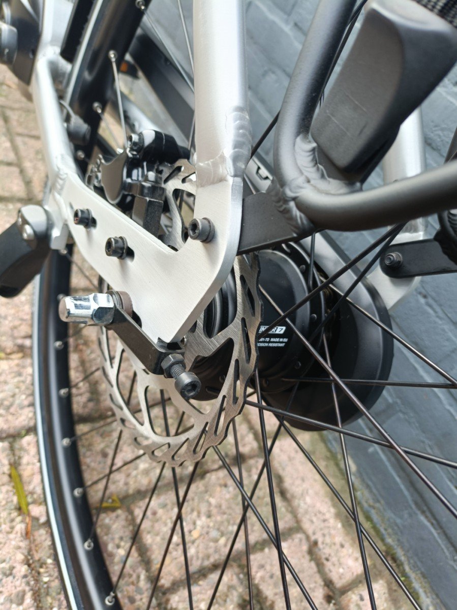 Qwic MN7 540Wh 50CM Zilver Dames - Afbeelding 5